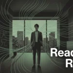 Illustration of a person pausing to observe their surroundings in a Japanese urban setting for a guide on the jyokyo concept and situational awareness